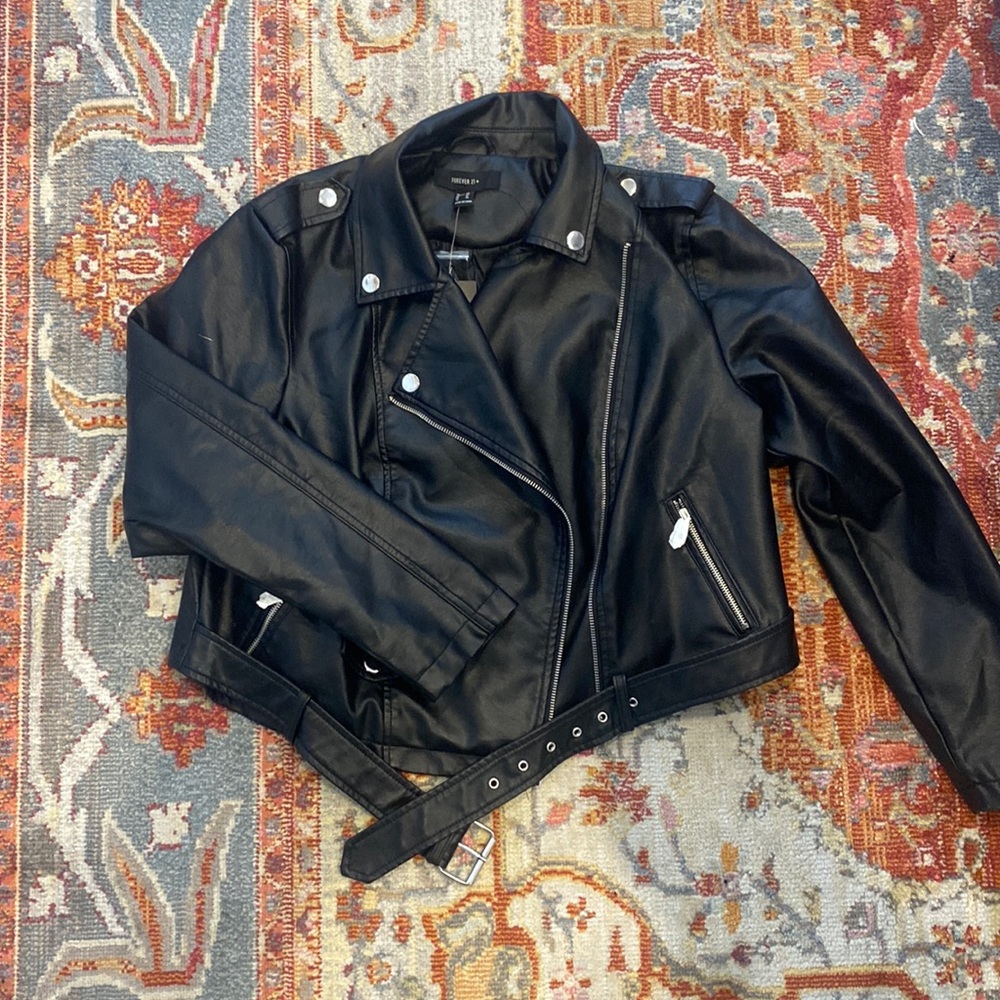 Leather Jacket NWT